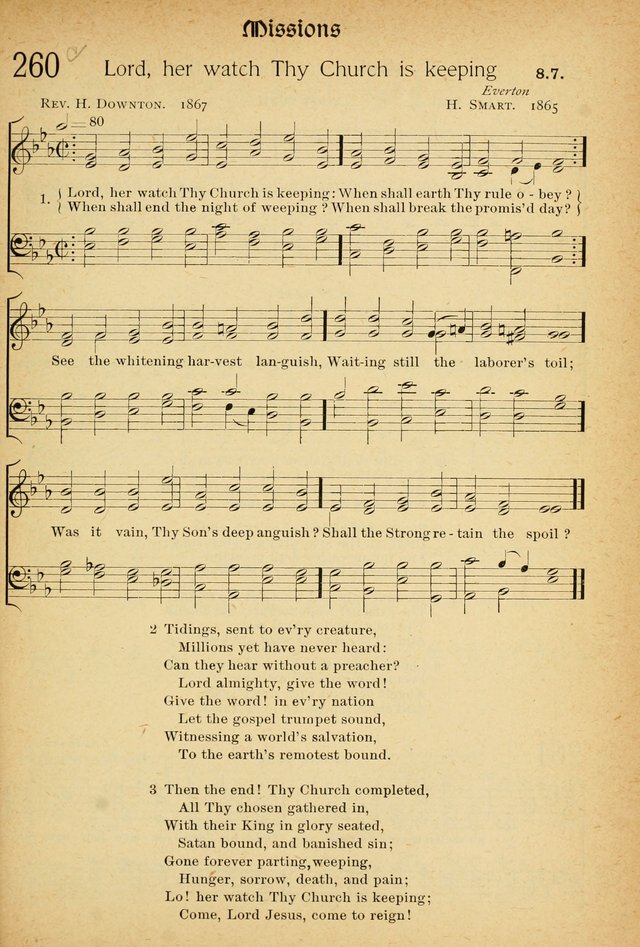 The Hymnal: revised and enlarged as adopted by the General Convention of the Protestant Episcopal Church in the United States of America in the of our Lord 1892..with music, as used in Trinity Church page 297