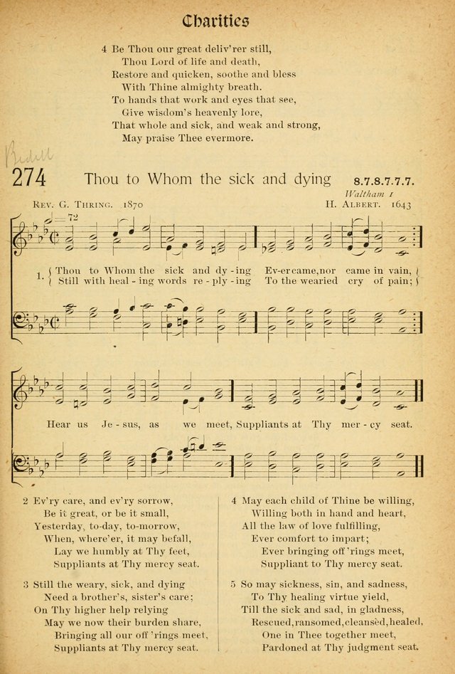 The Hymnal: revised and enlarged as adopted by the General Convention of the Protestant Episcopal Church in the United States of America in the of our Lord 1892..with music, as used in Trinity Church page 311