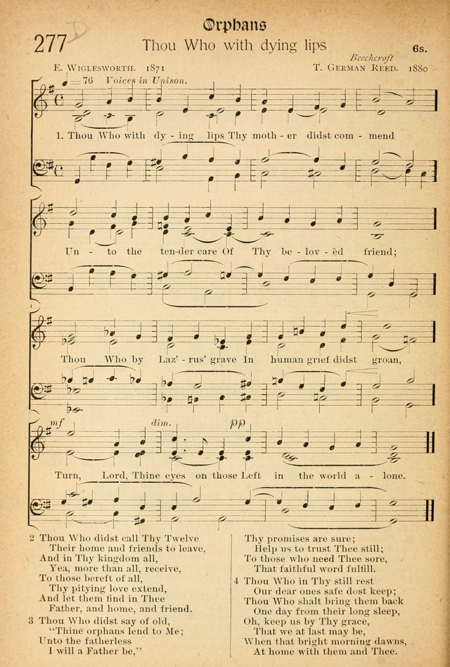 The Hymnal: revised and enlarged as adopted by the General Convention of the Protestant Episcopal Church in the United States of America in the of our Lord 1892..with music, as used in Trinity Church page 314