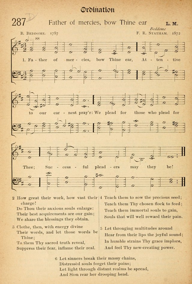 The Hymnal: revised and enlarged as adopted by the General Convention of the Protestant Episcopal Church in the United States of America in the of our Lord 1892..with music, as used in Trinity Church page 324