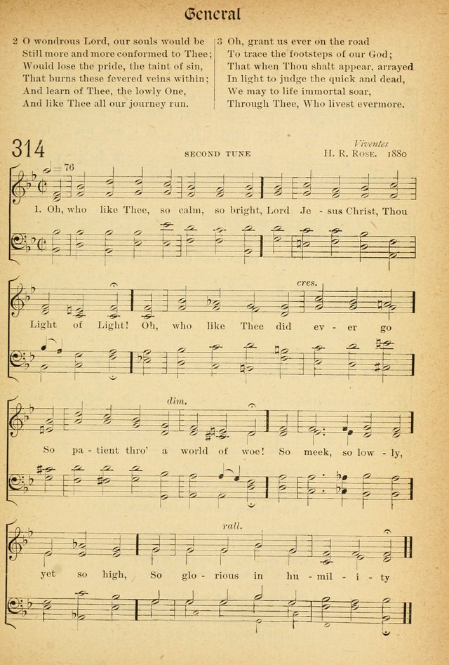 The Hymnal: revised and enlarged as adopted by the General Convention of the Protestant Episcopal Church in the United States of America in the of our Lord 1892..with music, as used in Trinity Church page 355