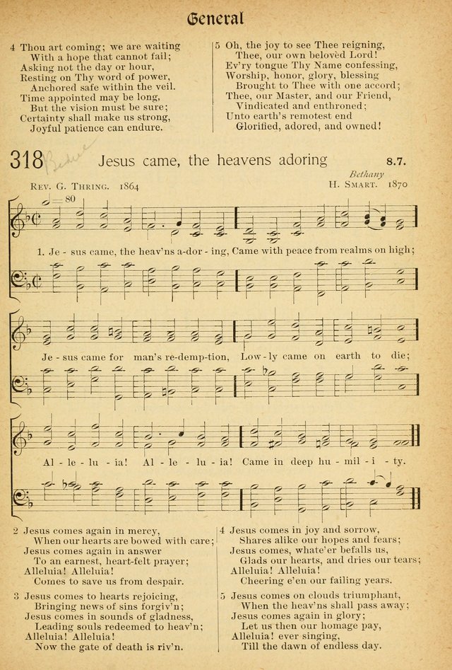 The Hymnal: revised and enlarged as adopted by the General Convention of the Protestant Episcopal Church in the United States of America in the of our Lord 1892..with music, as used in Trinity Church page 359