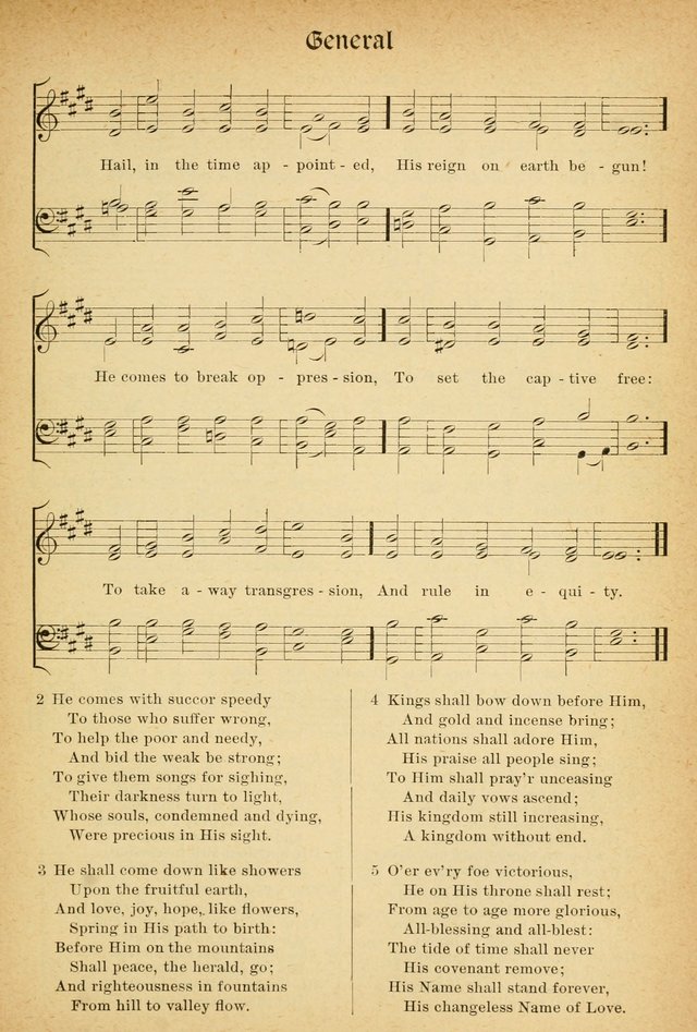 The Hymnal: revised and enlarged as adopted by the General Convention of the Protestant Episcopal Church in the United States of America in the of our Lord 1892..with music, as used in Trinity Church page 365