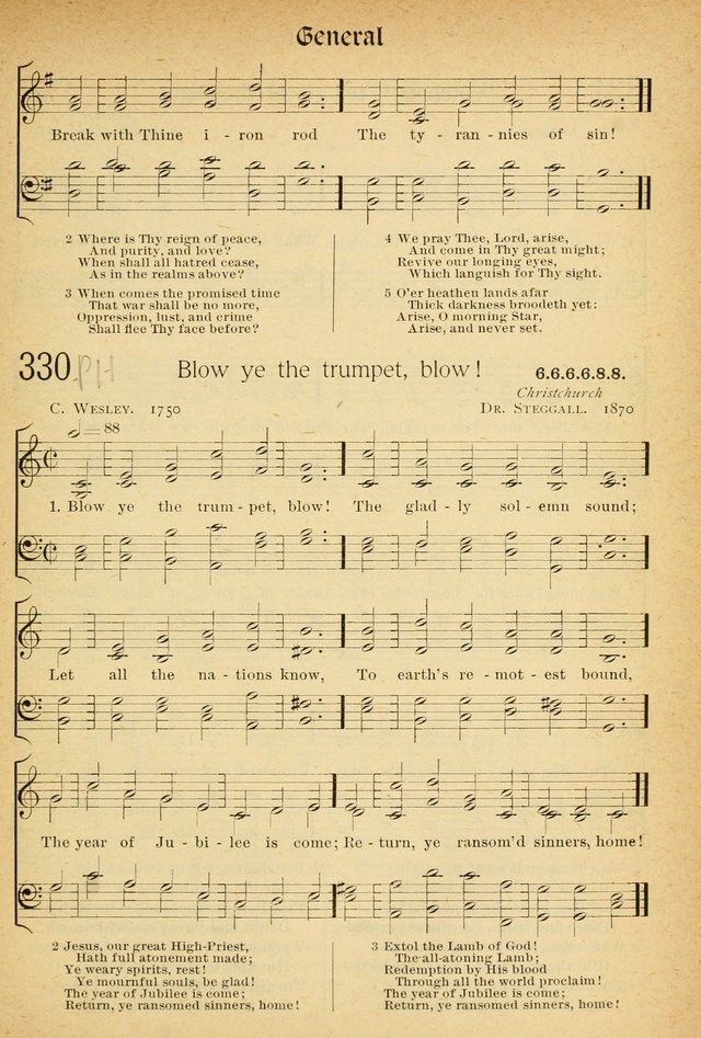 The Hymnal: revised and enlarged as adopted by the General Convention of the Protestant Episcopal Church in the United States of America in the of our Lord 1892..with music, as used in Trinity Church page 371