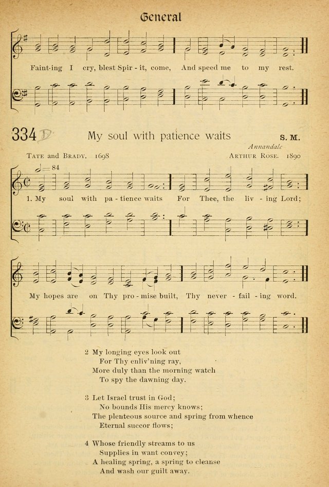 The Hymnal: revised and enlarged as adopted by the General Convention of the Protestant Episcopal Church in the United States of America in the of our Lord 1892..with music, as used in Trinity Church page 373