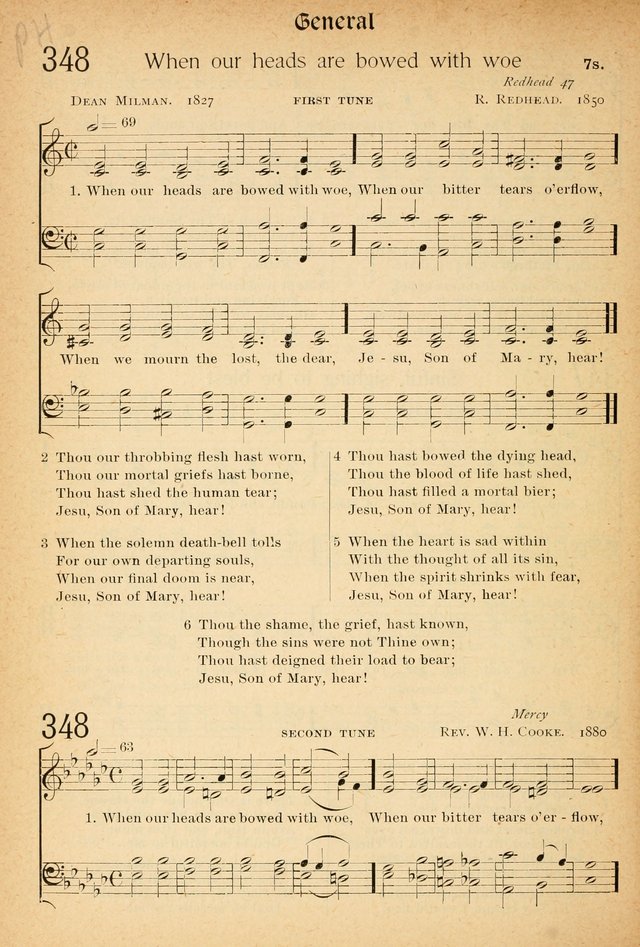 The Hymnal: revised and enlarged as adopted by the General Convention of the Protestant Episcopal Church in the United States of America in the of our Lord 1892..with music, as used in Trinity Church page 388