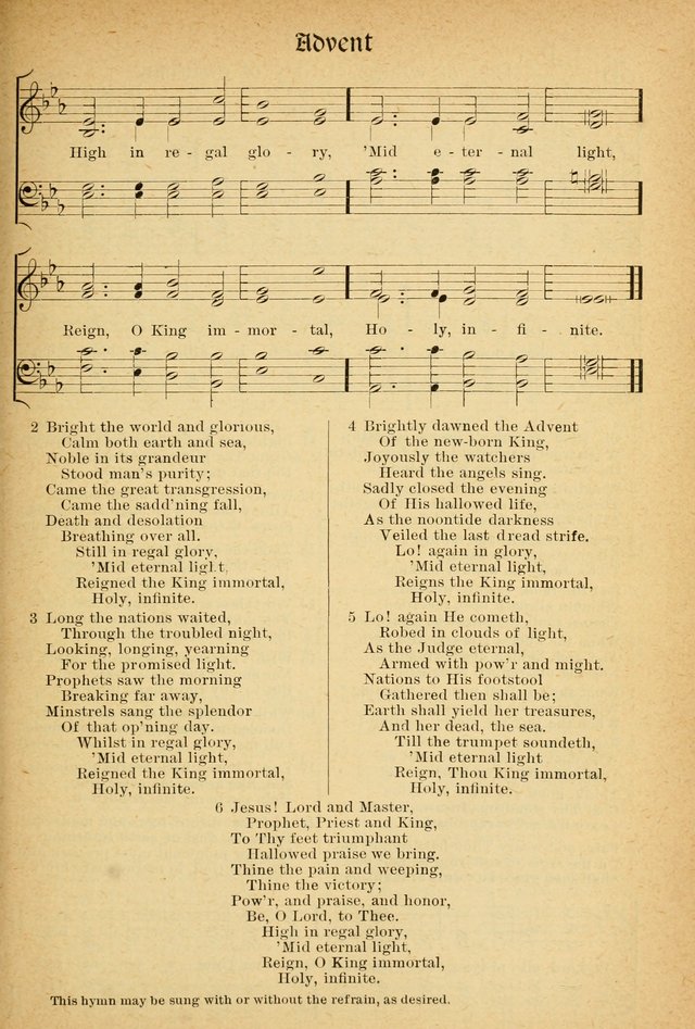 The Hymnal: revised and enlarged as adopted by the General Convention of the Protestant Episcopal Church in the United States of America in the of our Lord 1892..with music, as used in Trinity Church page 39