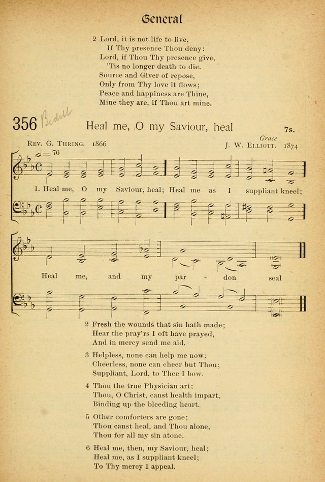 The Hymnal: revised and enlarged as adopted by the General Convention of the Protestant Episcopal Church in the United States of America in the of our Lord 1892..with music, as used in Trinity Church page 395