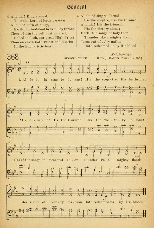 The Hymnal: revised and enlarged as adopted by the General Convention of the Protestant Episcopal Church in the United States of America in the of our Lord 1892..with music, as used in Trinity Church page 409