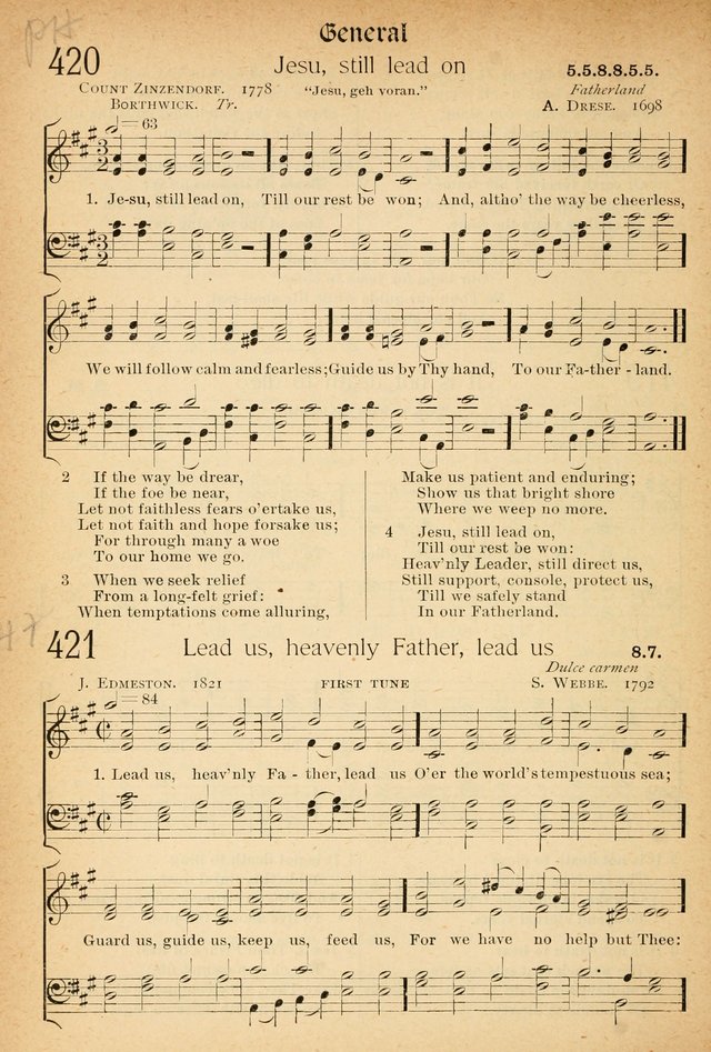 The Hymnal: revised and enlarged as adopted by the General Convention of the Protestant Episcopal Church in the United States of America in the of our Lord 1892..with music, as used in Trinity Church page 468