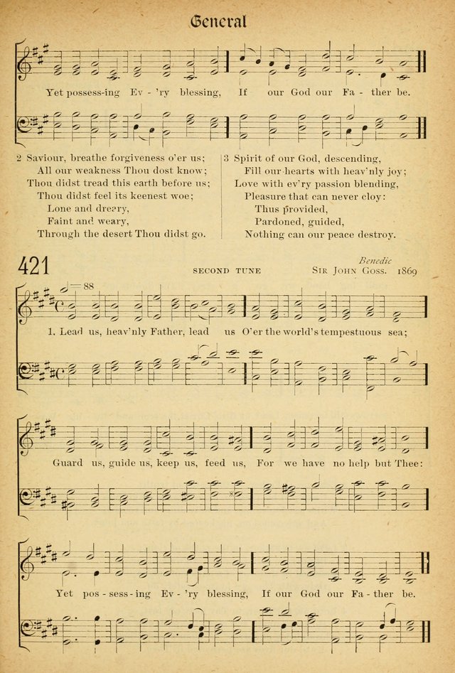 The Hymnal: revised and enlarged as adopted by the General Convention of the Protestant Episcopal Church in the United States of America in the of our Lord 1892..with music, as used in Trinity Church page 469