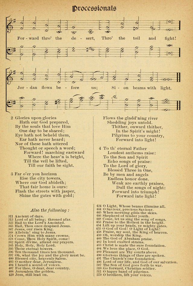 The Hymnal: revised and enlarged as adopted by the General Convention of the Protestant Episcopal Church in the United States of America in the of our Lord 1892..with music, as used in Trinity Church page 589