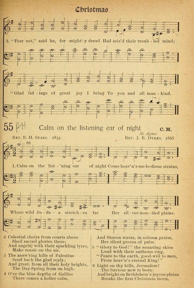 The Hymnal: revised and enlarged as adopted by the General Convention of the Protestant Episcopal Church in the United States of America in the of our Lord 1892..with music, as used in Trinity Church page 67