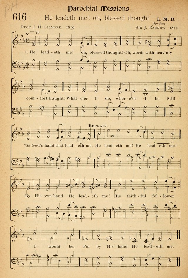 The Hymnal: revised and enlarged as adopted by the General Convention of the Protestant Episcopal Church in the United States of America in the of our Lord 1892..with music, as used in Trinity Church page 678