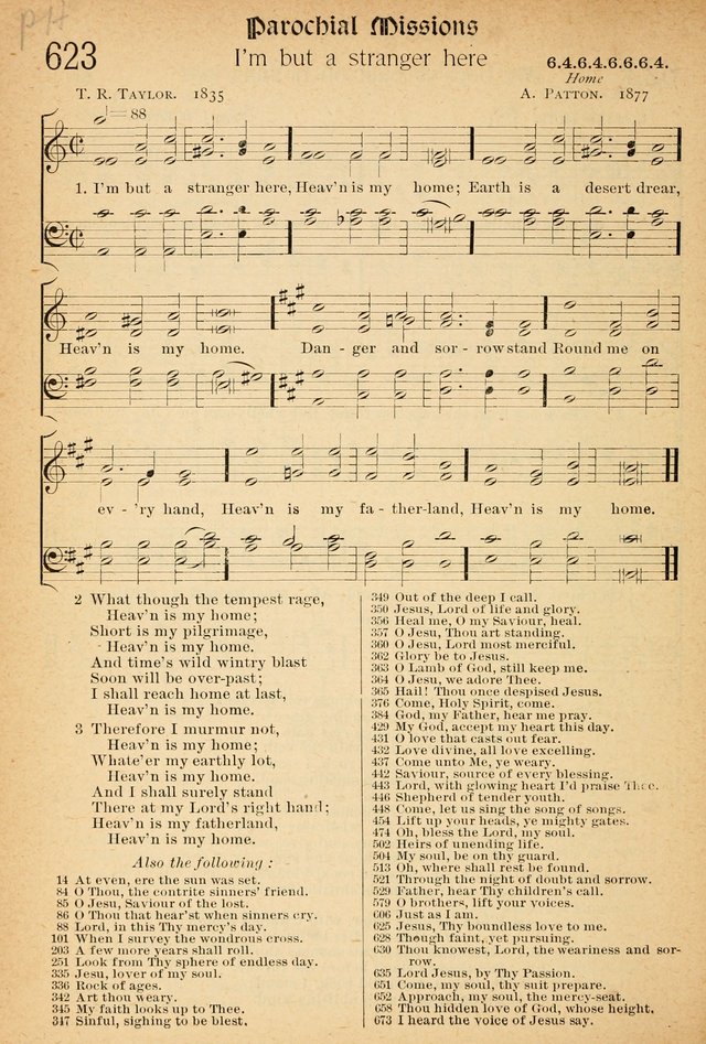 The Hymnal: revised and enlarged as adopted by the General Convention of the Protestant Episcopal Church in the United States of America in the of our Lord 1892..with music, as used in Trinity Church page 684