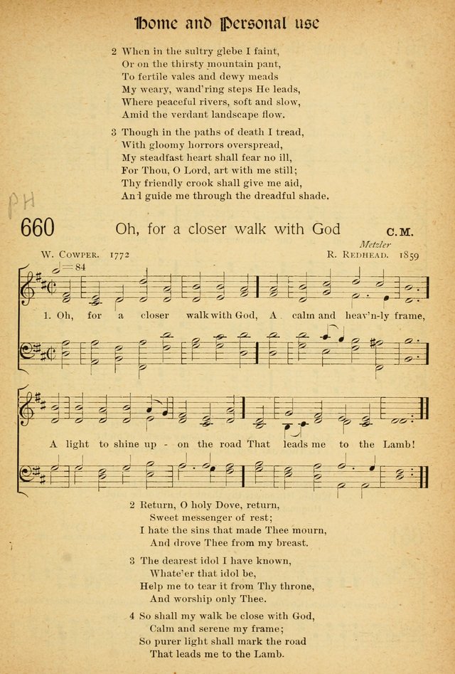 The Hymnal: revised and enlarged as adopted by the General Convention of the Protestant Episcopal Church in the United States of America in the of our Lord 1892..with music, as used in Trinity Church page 713