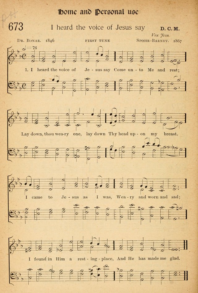 The Hymnal: revised and enlarged as adopted by the General Convention of the Protestant Episcopal Church in the United States of America in the of our Lord 1892..with music, as used in Trinity Church page 724