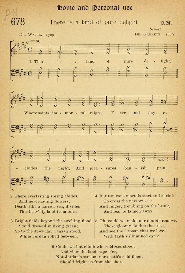 The Hymnal: revised and enlarged as adopted by the General Convention of the Protestant Episcopal Church in the United States of America in the of our Lord 1892..with music, as used in Trinity Church page 729