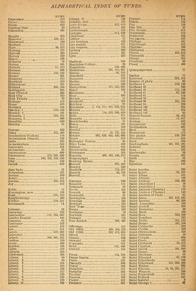 The Hymnal: revised and enlarged as adopted by the General Convention of the Protestant Episcopal Church in the United States of America in the of our Lord 1892..with music, as used in Trinity Church page 744