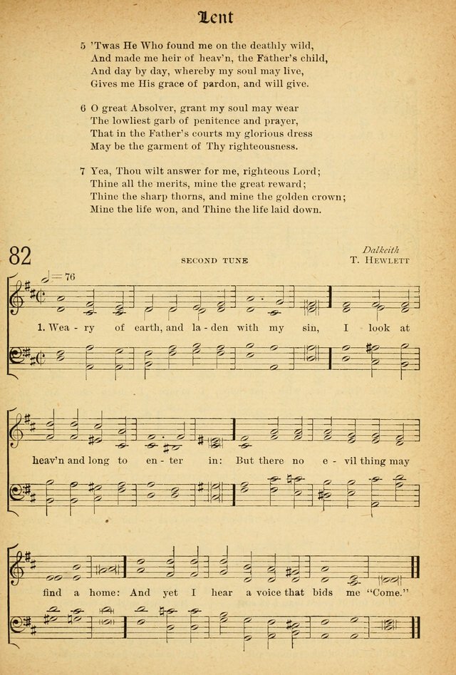 The Hymnal: revised and enlarged as adopted by the General Convention of the Protestant Episcopal Church in the United States of America in the of our Lord 1892..with music, as used in Trinity Church page 97