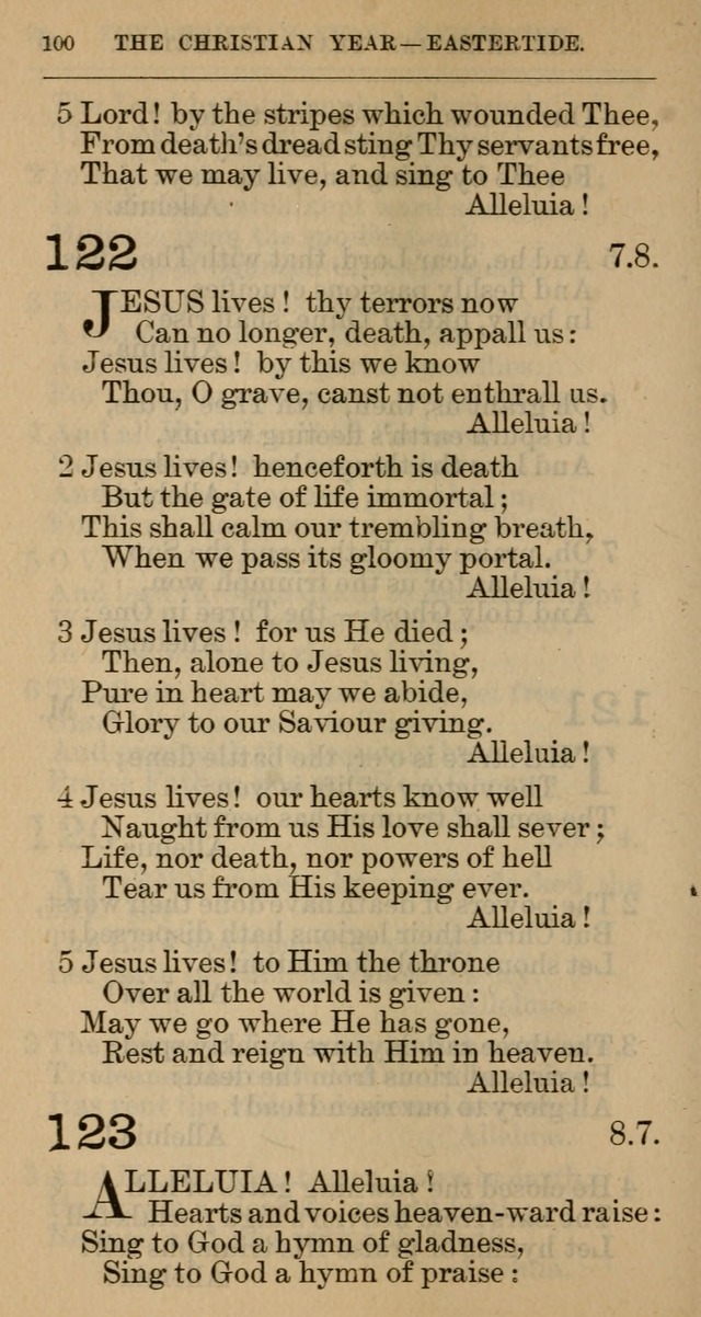 The Hymnal: revised and enlarged as adopted by the General Convention of the Protestant Episcopal Church in the United States of America in the year of our Lord 1892 page 113