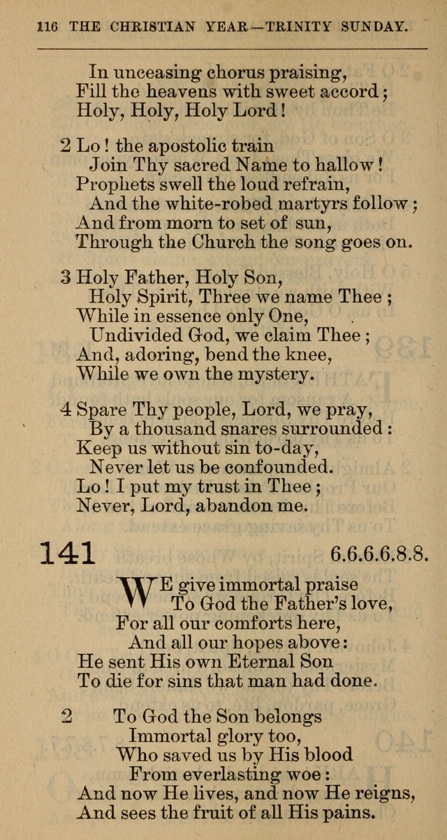 The Hymnal: revised and enlarged as adopted by the General Convention of the Protestant Episcopal Church in the United States of America in the year of our Lord 1892 page 129