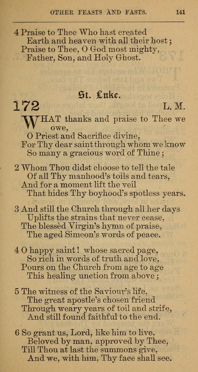 The Hymnal: revised and enlarged as adopted by the General Convention of the Protestant Episcopal Church in the United States of America in the year of our Lord 1892 page 154