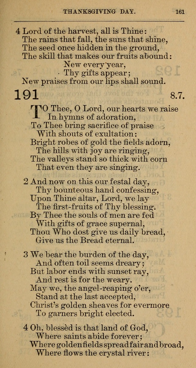 The Hymnal: revised and enlarged as adopted by the General Convention of the Protestant Episcopal Church in the United States of America in the year of our Lord 1892 page 174