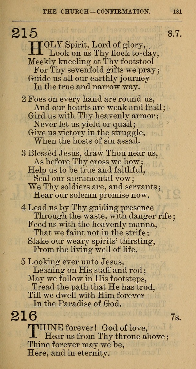 The Hymnal: revised and enlarged as adopted by the General Convention of the Protestant Episcopal Church in the United States of America in the year of our Lord 1892 page 194