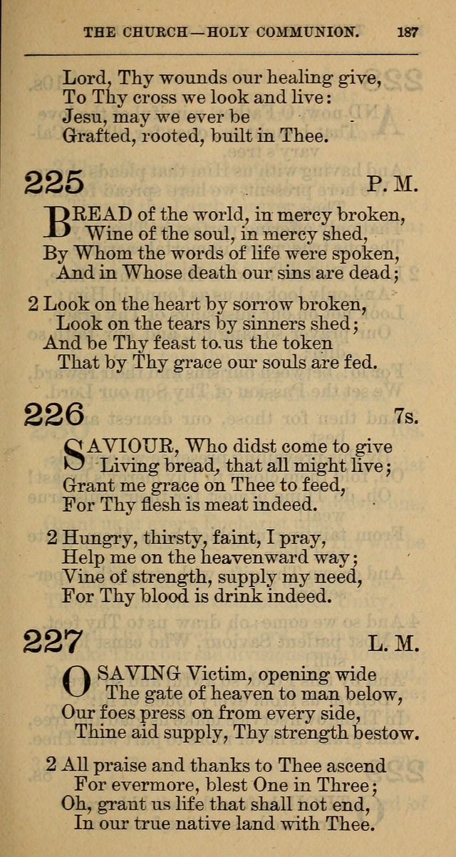 The Hymnal: revised and enlarged as adopted by the General Convention of the Protestant Episcopal Church in the United States of America in the year of our Lord 1892 page 200