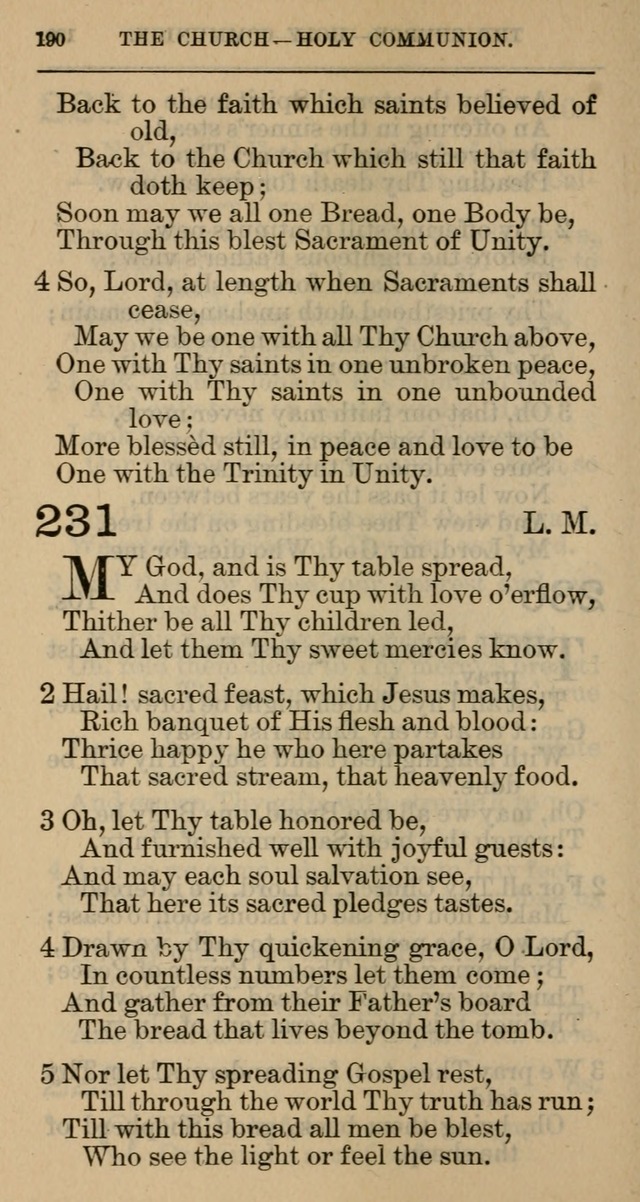 The Hymnal: revised and enlarged as adopted by the General Convention of the Protestant Episcopal Church in the United States of America in the year of our Lord 1892 page 203