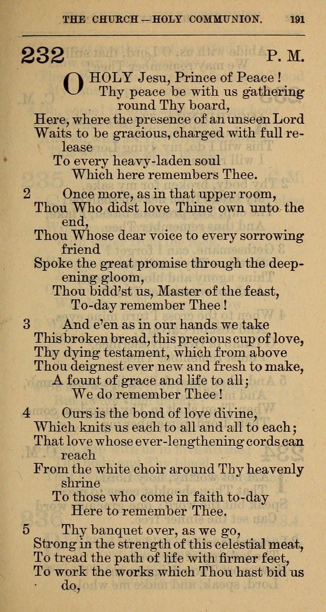 The Hymnal: revised and enlarged as adopted by the General Convention of the Protestant Episcopal Church in the United States of America in the year of our Lord 1892 page 204