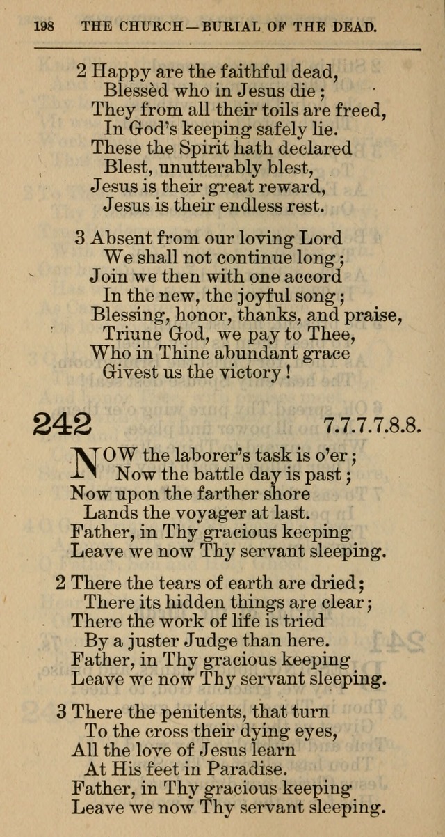 The Hymnal: revised and enlarged as adopted by the General Convention of the Protestant Episcopal Church in the United States of America in the year of our Lord 1892 page 211