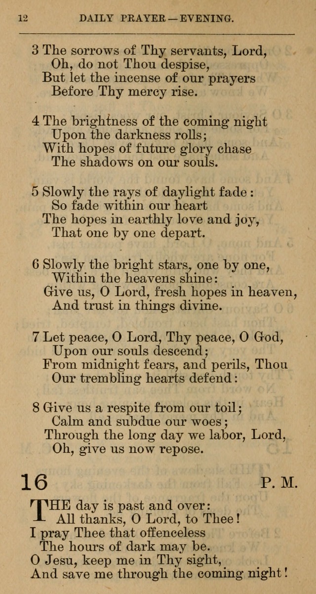 The Hymnal: revised and enlarged as adopted by the General Convention of the Protestant Episcopal Church in the United States of America in the year of our Lord 1892 page 25