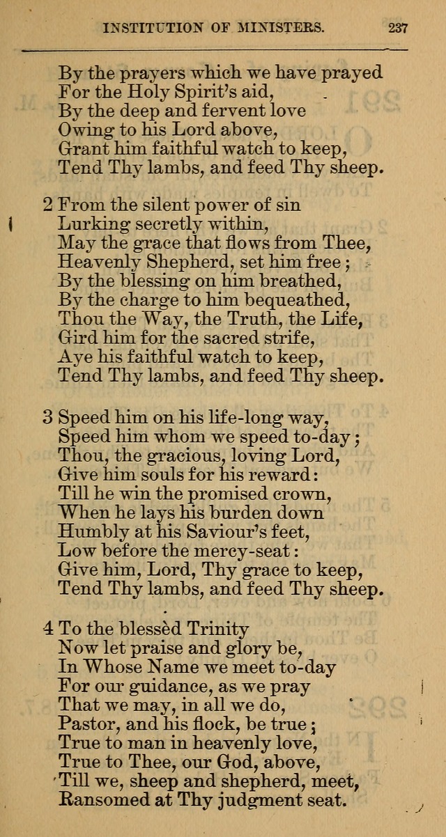 The Hymnal: revised and enlarged as adopted by the General Convention of the Protestant Episcopal Church in the United States of America in the year of our Lord 1892 page 250