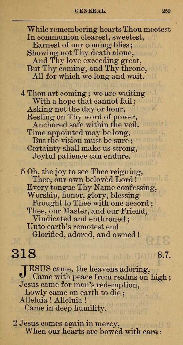 The Hymnal: revised and enlarged as adopted by the General Convention of the Protestant Episcopal Church in the United States of America in the year of our Lord 1892 page 272