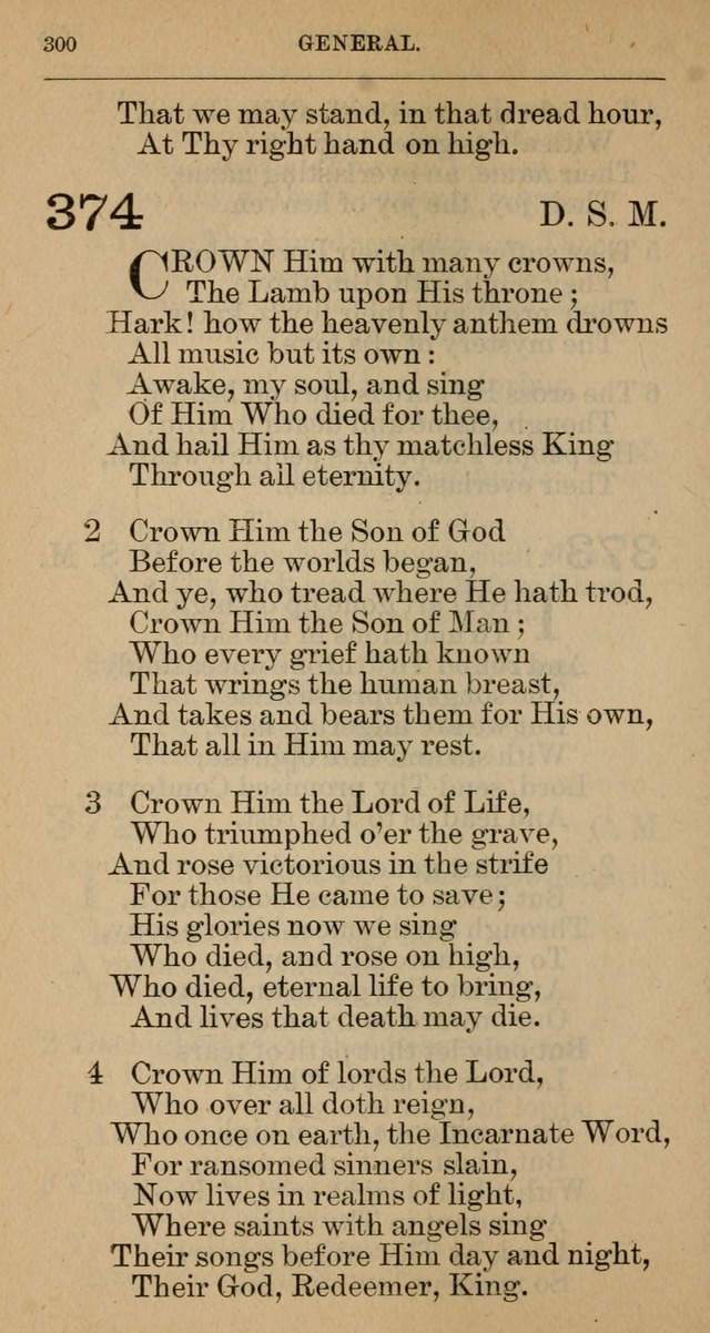 The Hymnal: revised and enlarged as adopted by the General Convention of the Protestant Episcopal Church in the United States of America in the year of our Lord 1892 page 313