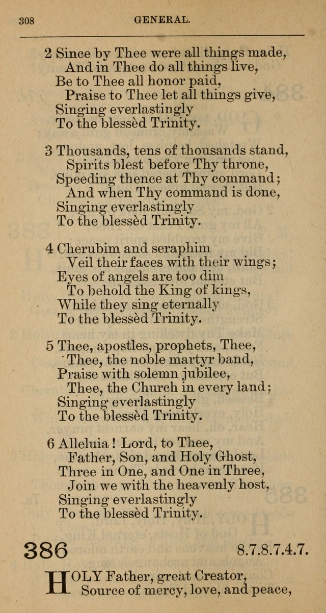 The Hymnal: revised and enlarged as adopted by the General Convention of the Protestant Episcopal Church in the United States of America in the year of our Lord 1892 page 321