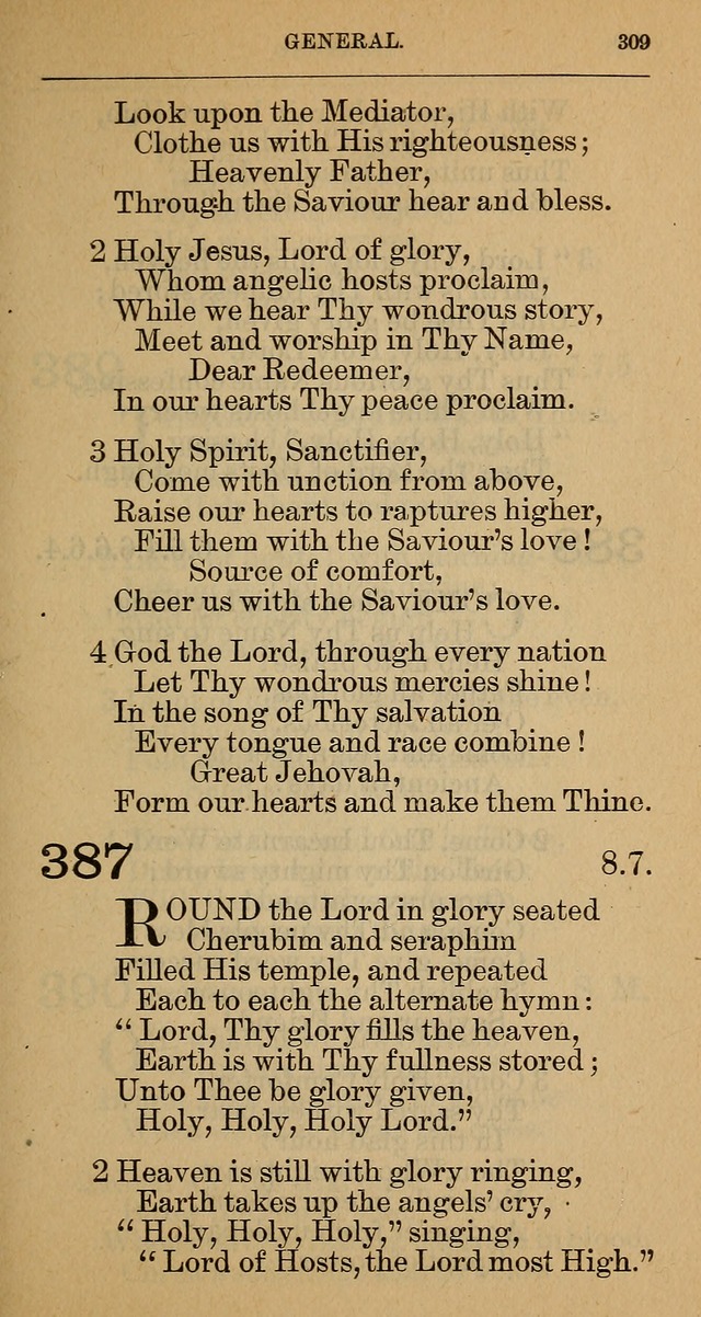 The Hymnal: revised and enlarged as adopted by the General Convention of the Protestant Episcopal Church in the United States of America in the year of our Lord 1892 page 322