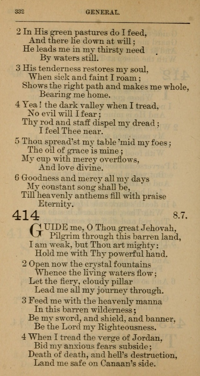 The Hymnal: revised and enlarged as adopted by the General Convention of the Protestant Episcopal Church in the United States of America in the year of our Lord 1892 page 345