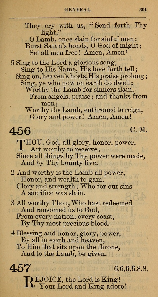 The Hymnal: revised and enlarged as adopted by the General Convention of the Protestant Episcopal Church in the United States of America in the year of our Lord 1892 page 374