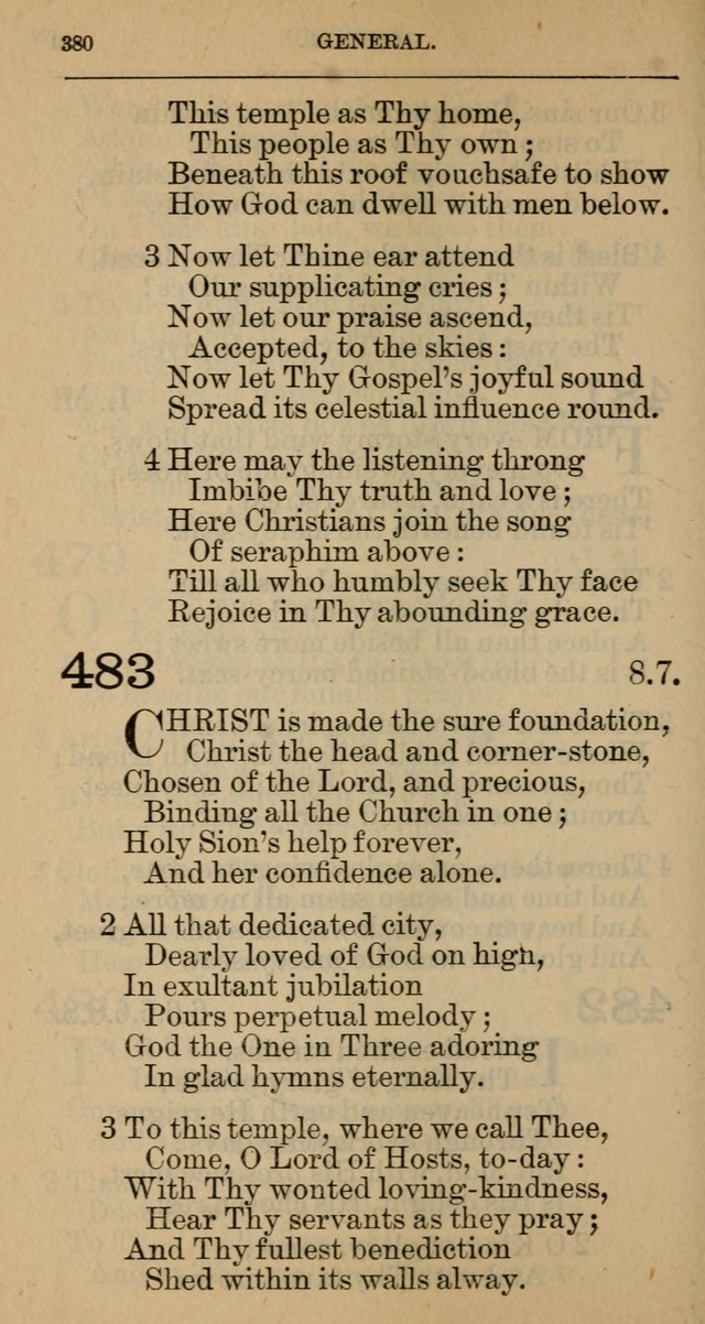 The Hymnal: revised and enlarged as adopted by the General Convention of the Protestant Episcopal Church in the United States of America in the year of our Lord 1892 page 393