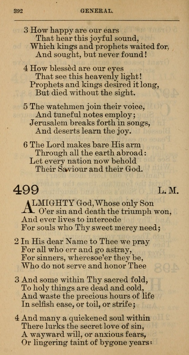 The Hymnal: revised and enlarged as adopted by the General Convention of the Protestant Episcopal Church in the United States of America in the year of our Lord 1892 page 405