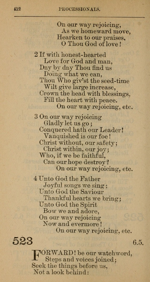 The Hymnal: revised and enlarged as adopted by the General Convention of the Protestant Episcopal Church in the United States of America in the year of our Lord 1892 page 425