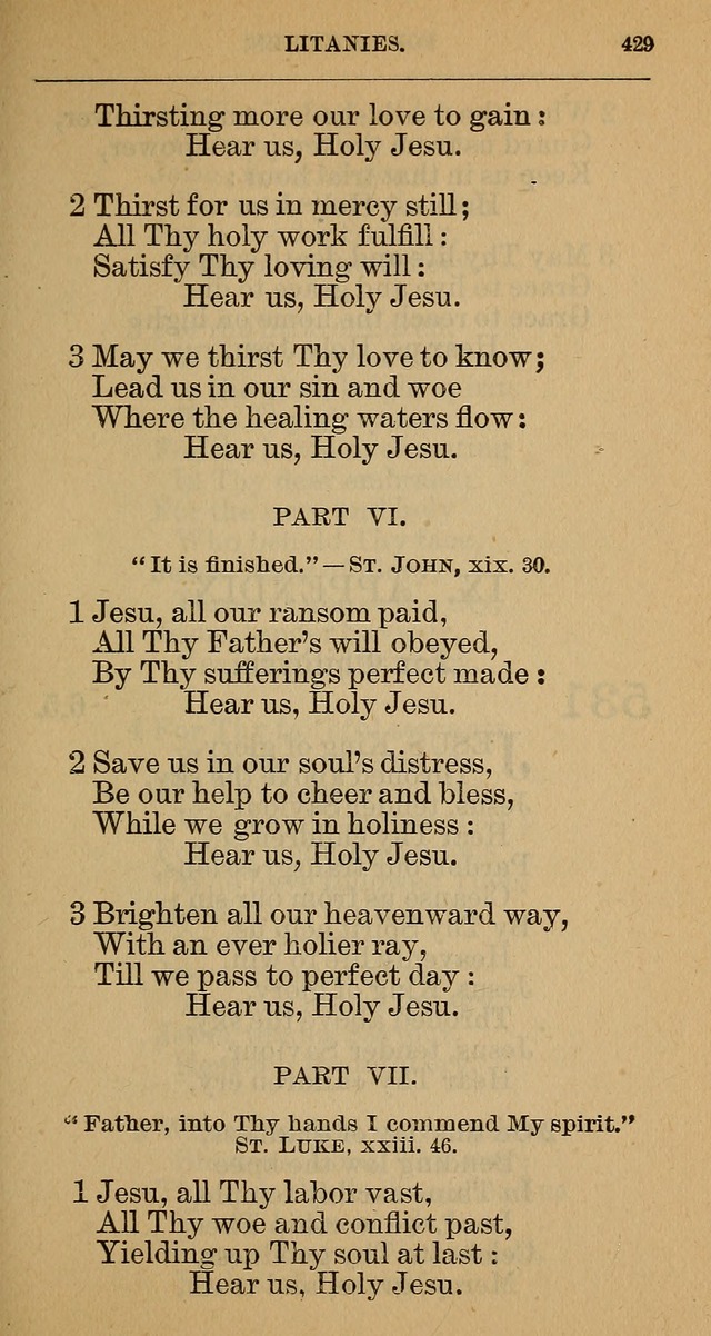 The Hymnal: revised and enlarged as adopted by the General Convention of the Protestant Episcopal Church in the United States of America in the year of our Lord 1892 page 442