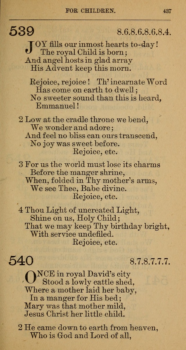 The Hymnal: revised and enlarged as adopted by the General Convention of the Protestant Episcopal Church in the United States of America in the year of our Lord 1892 page 450