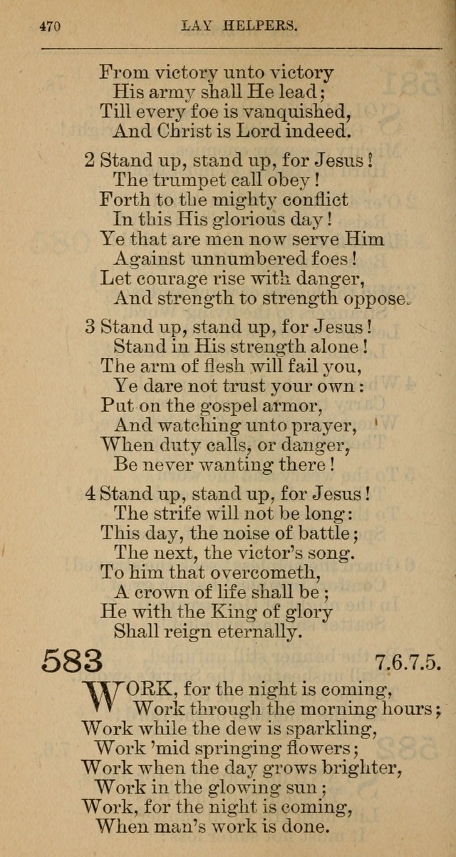 The Hymnal: revised and enlarged as adopted by the General Convention of the Protestant Episcopal Church in the United States of America in the year of our Lord 1892 page 483