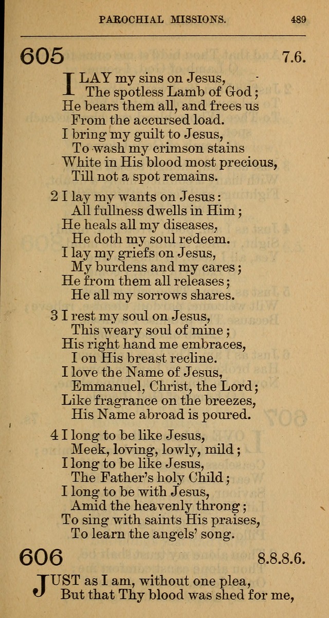 The Hymnal: revised and enlarged as adopted by the General Convention of the Protestant Episcopal Church in the United States of America in the year of our Lord 1892 page 502