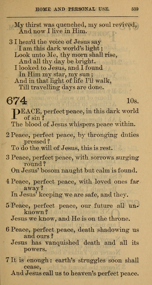 The Hymnal: revised and enlarged as adopted by the General Convention of the Protestant Episcopal Church in the United States of America in the year of our Lord 1892 page 552