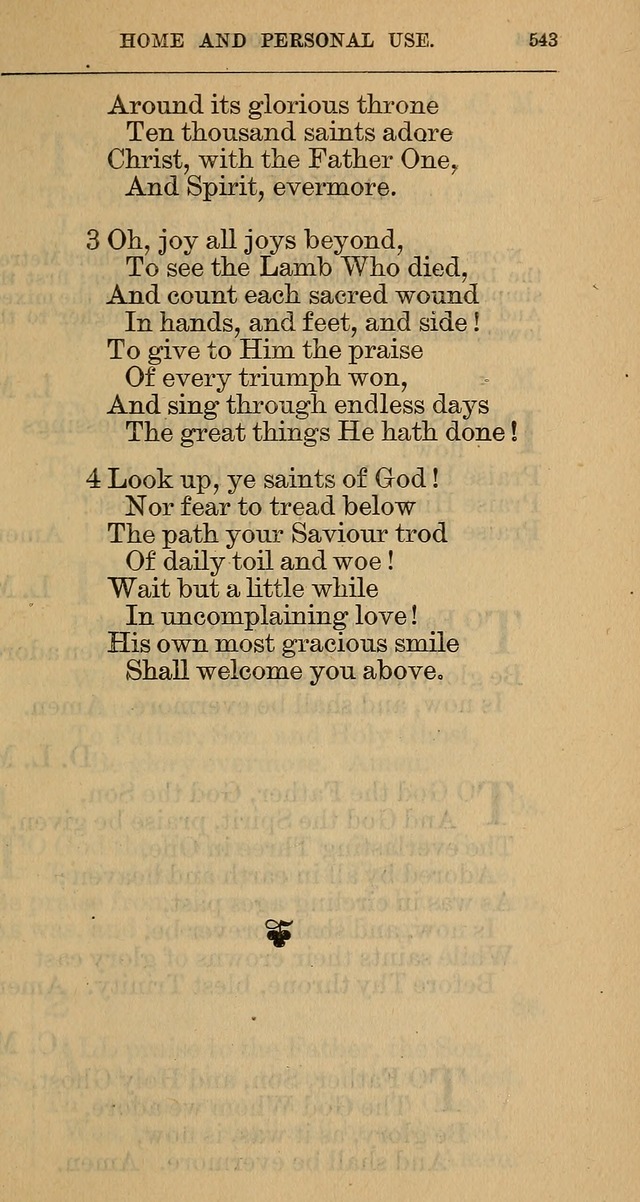 The Hymnal: revised and enlarged as adopted by the General Convention of the Protestant Episcopal Church in the United States of America in the year of our Lord 1892 page 556